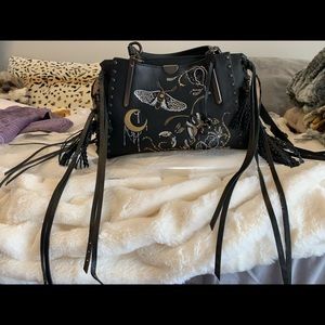 Coach fringe detail tote